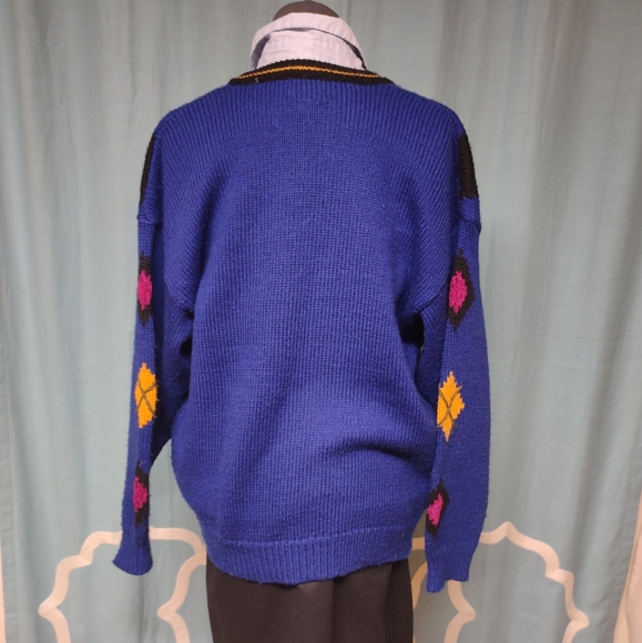 SOLD- 80s Vintage Leslie Fay cardigan - Picture 2 of 5